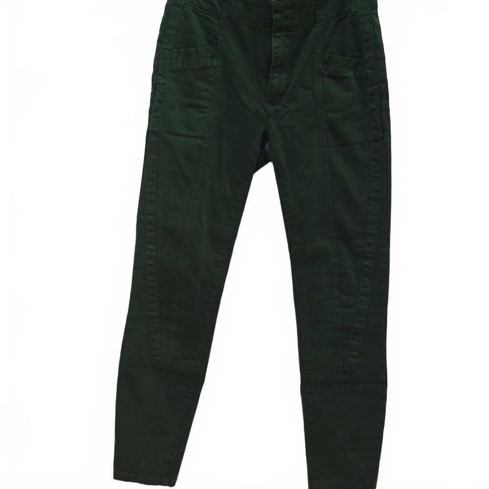 Stylish Green Pants by Anthropologie - Size 25
